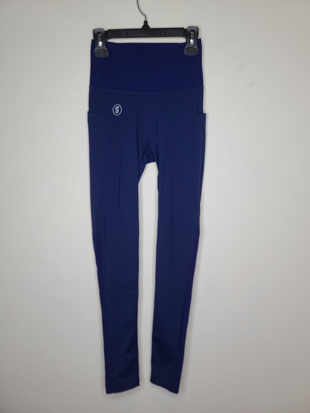 Supplement Superstore S2 faction navy blue leggings with pockets - small
